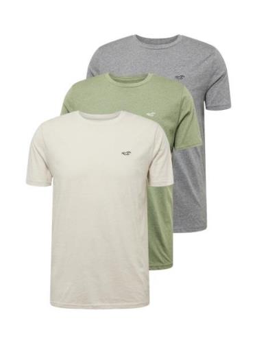 HOLLISTER Bluser & t-shirts  grå-meleret / grøn-meleret / hvid / uldhv...