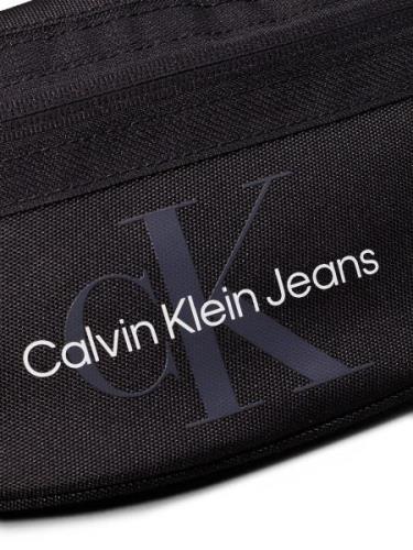 Calvin Klein Jeans Bæltetaske 'Essentials'  dueblå / sort / hvid
