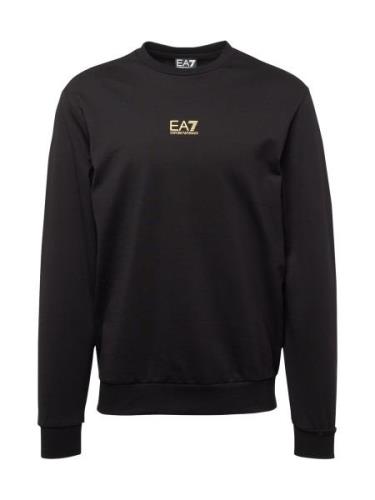 EA7 Emporio Armani Sweatshirt  guld / sort