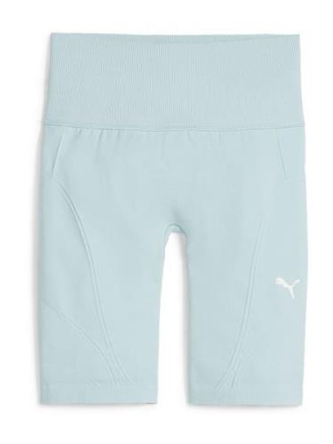 PUMA Sportsbukser 'SHAPELUXE'  pastelblå / hvid