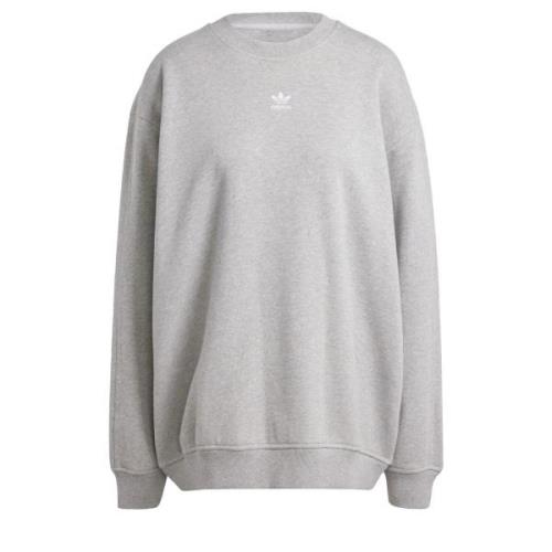 ADIDAS ORIGINALS Sweatshirt 'Essentials'  grå-meleret / hvid