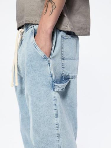 Pull&Bear Jeans  lysebeige / blue denim / sort