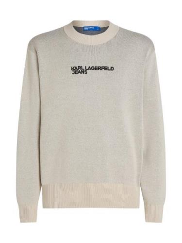 KARL LAGERFELD JEANS Sweatshirt  grå / sort