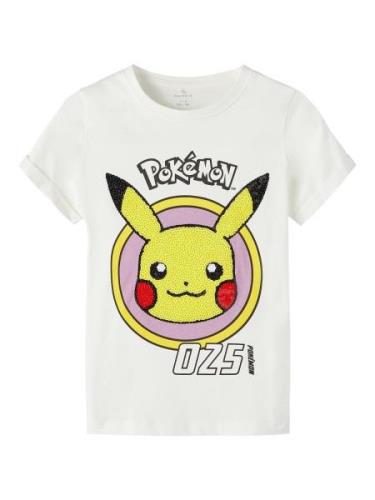 NAME IT Bluser & t-shirts 'Junna Pokemon'  lemon / gammelrosa / sort /...