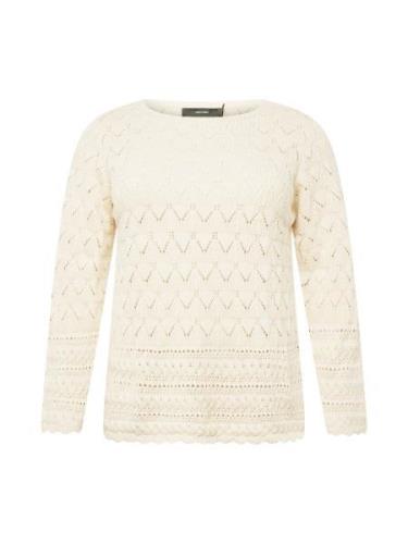 Vero Moda Curve Pullover 'VMCLUA'  beige