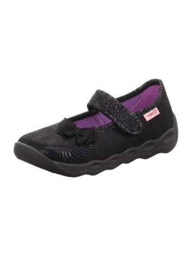 SUPERFIT Hjemmesko 'BUBBLE'  aubergine / rød / sort / sølv