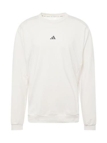 ADIDAS PERFORMANCE Sportsweatshirt  sort / hvid