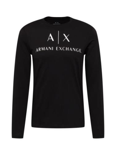 ARMANI EXCHANGE Bluser & t-shirts  sort / hvid