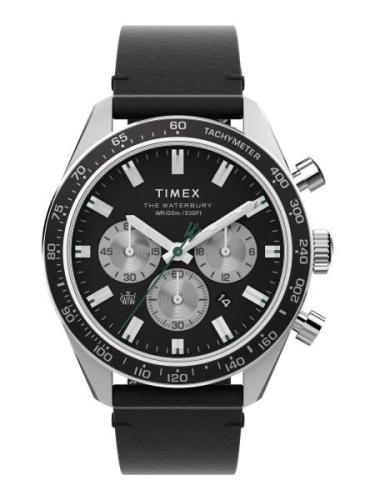 TIMEX Analogt ur ' Waterbury Heritage Collection '  sort / sølv