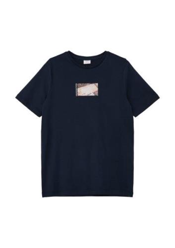s.Oliver Shirts  beige / navy / kastaniebrun