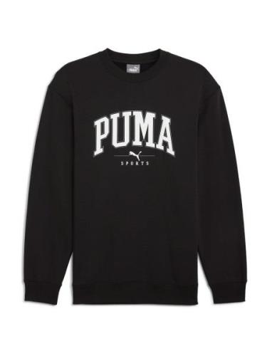 PUMA Sweatshirt 'SQUAD'  sort / hvid