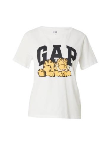 GAP Shirts 'GARFIELD'  lysegul / lyseorange / sort / hvid