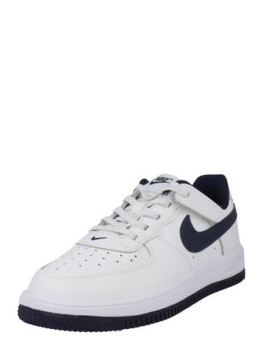 Nike Sportswear Sneakers 'Force 1 EasyOn'  navy / hvid