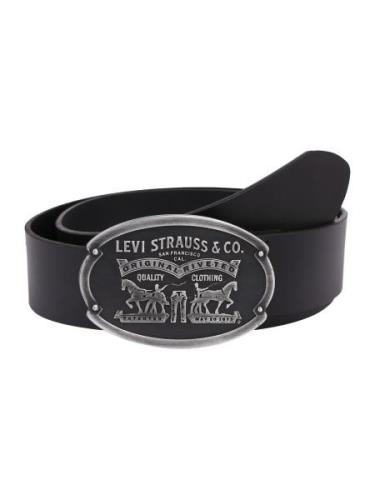 LEVI'S ® Bælte 'Billy'  sølvgrå / sort