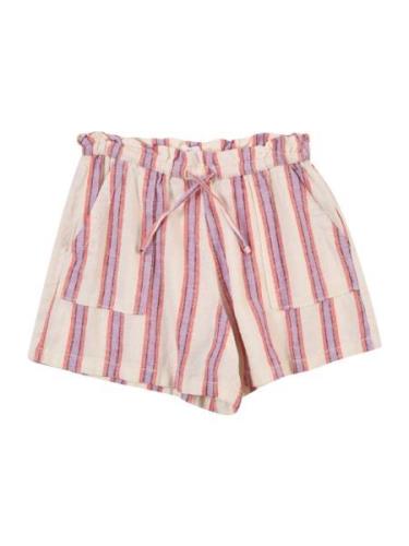 GAP Bukser  beige / lysviolet / pink / sort