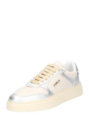 FURLA Sneaker low  guld / sølv / uldhvid