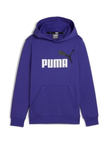 PUMA Sweatshirt 'Essentials+'  indigo / sort / hvid