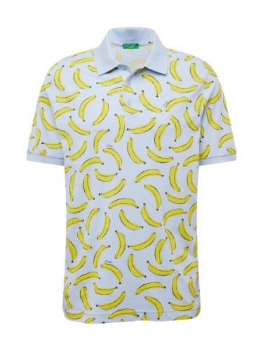 UNITED COLORS OF BENETTON Bluser & t-shirts  pastelblå / gul / sort