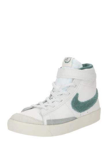 Nike Sportswear Sneakers 'Blazer Mid 77 SE'  cyanblå / hvid