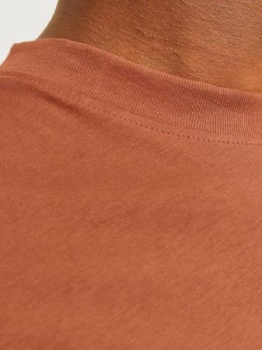 JACK & JONES Bluser & t-shirts 'JJEBRADLEY'  rustbrun