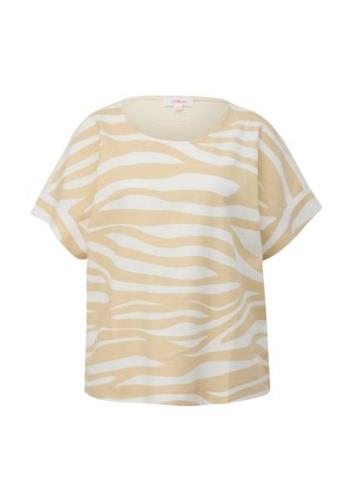 s.Oliver Shirts  beige / hvid