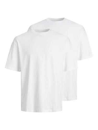 JACK & JONES Bluser & t-shirts 'Bradley'  hvid