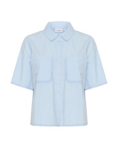 SAINT TROPEZ Shirts  himmelblå