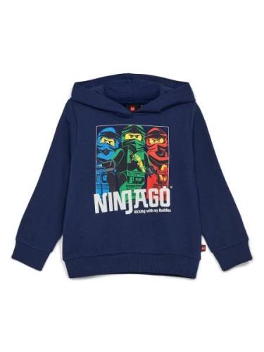 LEGO® kidswear Sweatshirt 'LWSCOUT 102'  mørkeblå / gul / grøn / orang...