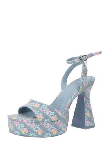 ALDO Sandaler med rem 'BARBIEPARTY'  blue denim / gul / lys pink / hvi...