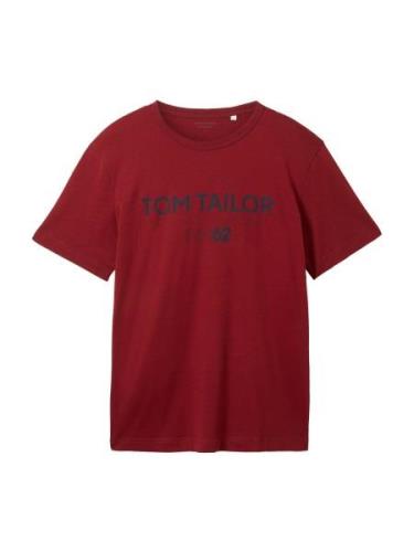 TOM TAILOR Bluser & t-shirts  marin / bordeaux