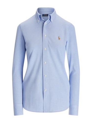 Polo Ralph Lauren Bluse 'Heidi'  lyseblå / brun / rød / hvid