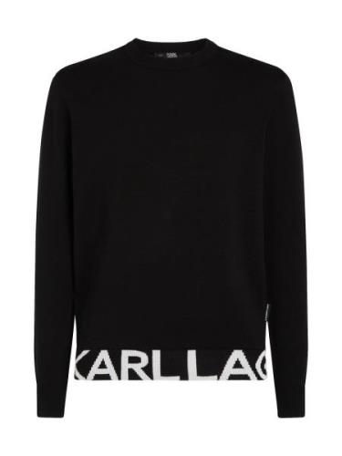 Karl Lagerfeld Pullover  sort / hvid