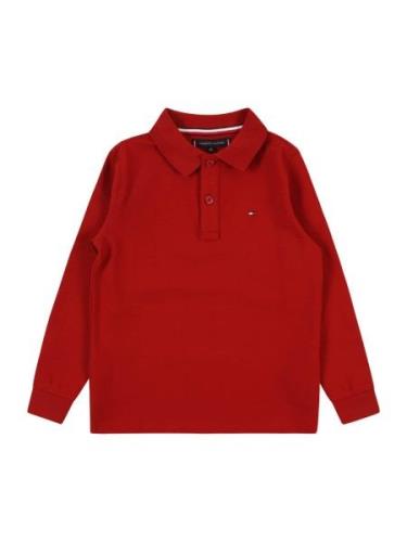 TOMMY HILFIGER Shirts 'ESSENTIAL'  brandrød