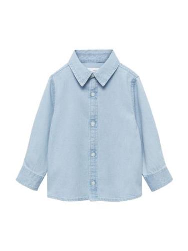 MANGO KIDS Skjorte 'JOANB'  blue denim