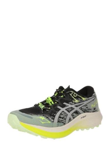 ASICS Løbesko 'Fuji Lite 5'  grå / æble / lysegrøn / sort