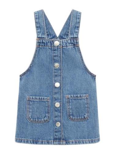 MANGO KIDS Kjole 'RUFFI'  blue denim