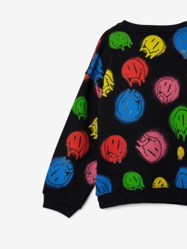 Desigual Sweatshirt  blandingsfarvet / sort