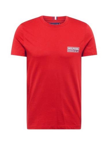 TOMMY HILFIGER Bluser & t-shirts  grå / rød / hvid