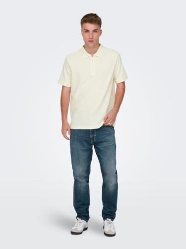 Only & Sons Bluser & t-shirts 'MIKE'  naturhvid