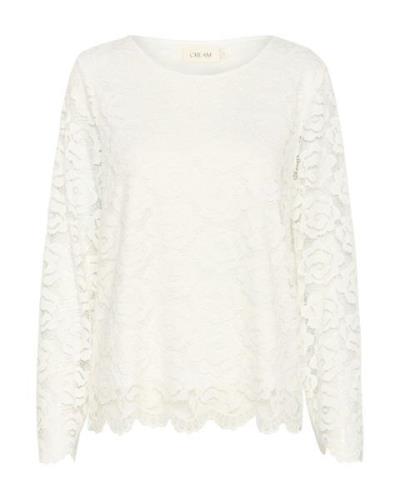 Cream Bluse 'Tinu'  hvid