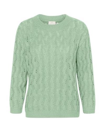 Kaffe Pullover 'Lena'  pastelgrøn