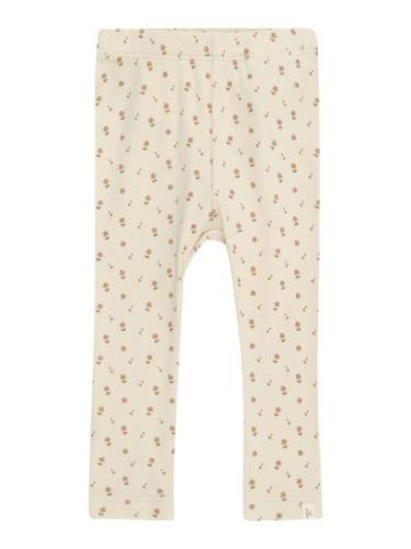 Lil'Atelier Leggings 'NBFGAGO'  creme / camel / azur / oliven