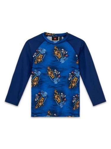 LEGO® kidswear UV-beskyttelse 'LWARIS 303'  mørkeblå / brun