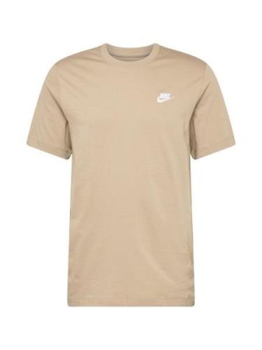 Nike Sportswear Bluser & t-shirts 'CLUB'  khaki / hvid