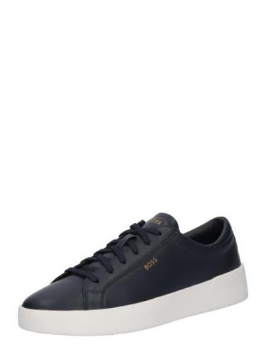 BOSS Sneaker low 'Belwar'  navy / gylden gul