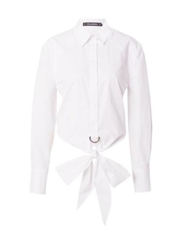 Karl Lagerfeld Bluse  hvid