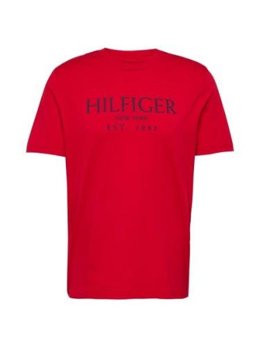 TOMMY HILFIGER Bluser & t-shirts  rød / sort