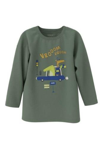 NAME IT Shirts 'Livanno'  blå / lysegrøn / mørkegrøn / hvid