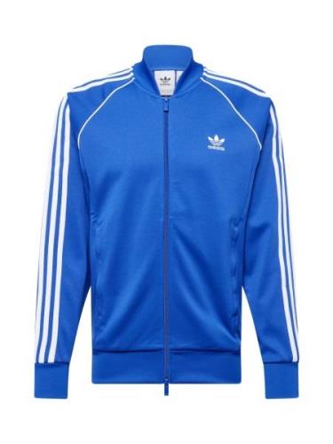 ADIDAS ORIGINALS Sweatjakke 'Adicolor Classic Sst'  blå / hvid