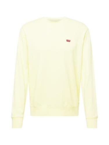 LEVI'S ® Sweatshirt 'Original Housemark Sweatshirt'  lysegul / rød / h...